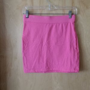 Pink Midi Skirt